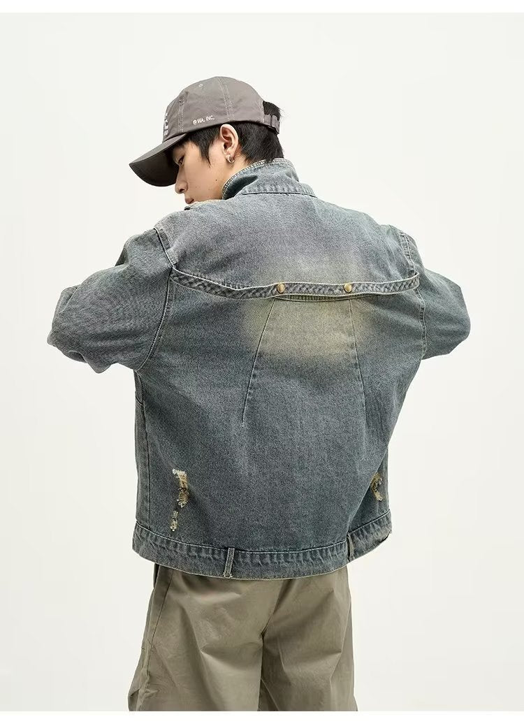 LINED DENIM JACKET