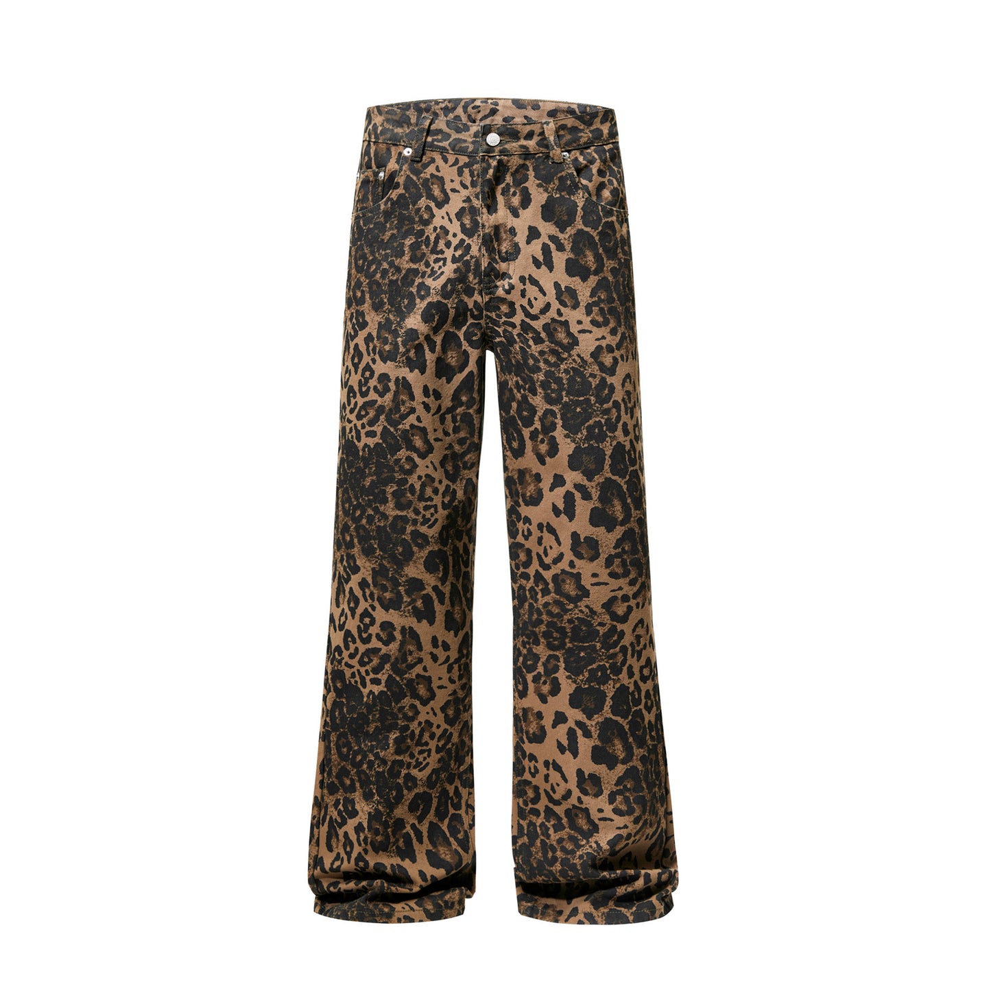 LEOPARD PRINT JEANS